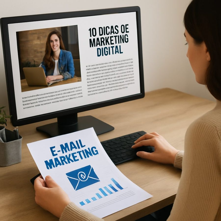 Produção de Conteúdo para blog + Campanhas de E-mail Marketing